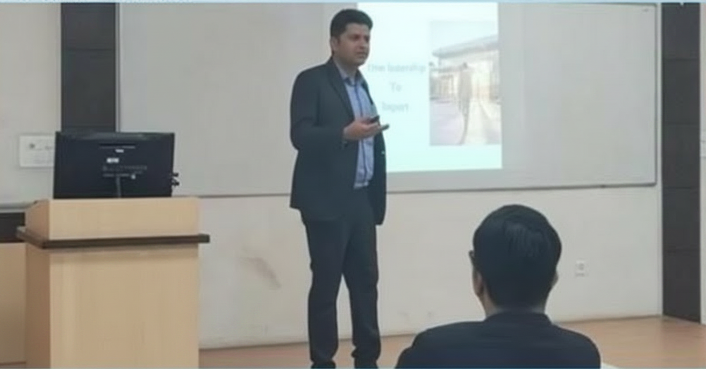 Session on bridging academic learning with real-world corporate impact.